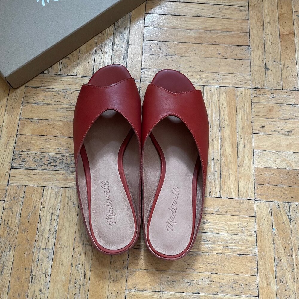 New Madewell Tavi Slide Sandal. Size 6.